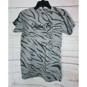 Green Street Cotton Dye Ink %100 Supershrunk Columbus Zoo And Aquarium T Shirt